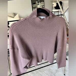 Zara Mock Neck Sweater